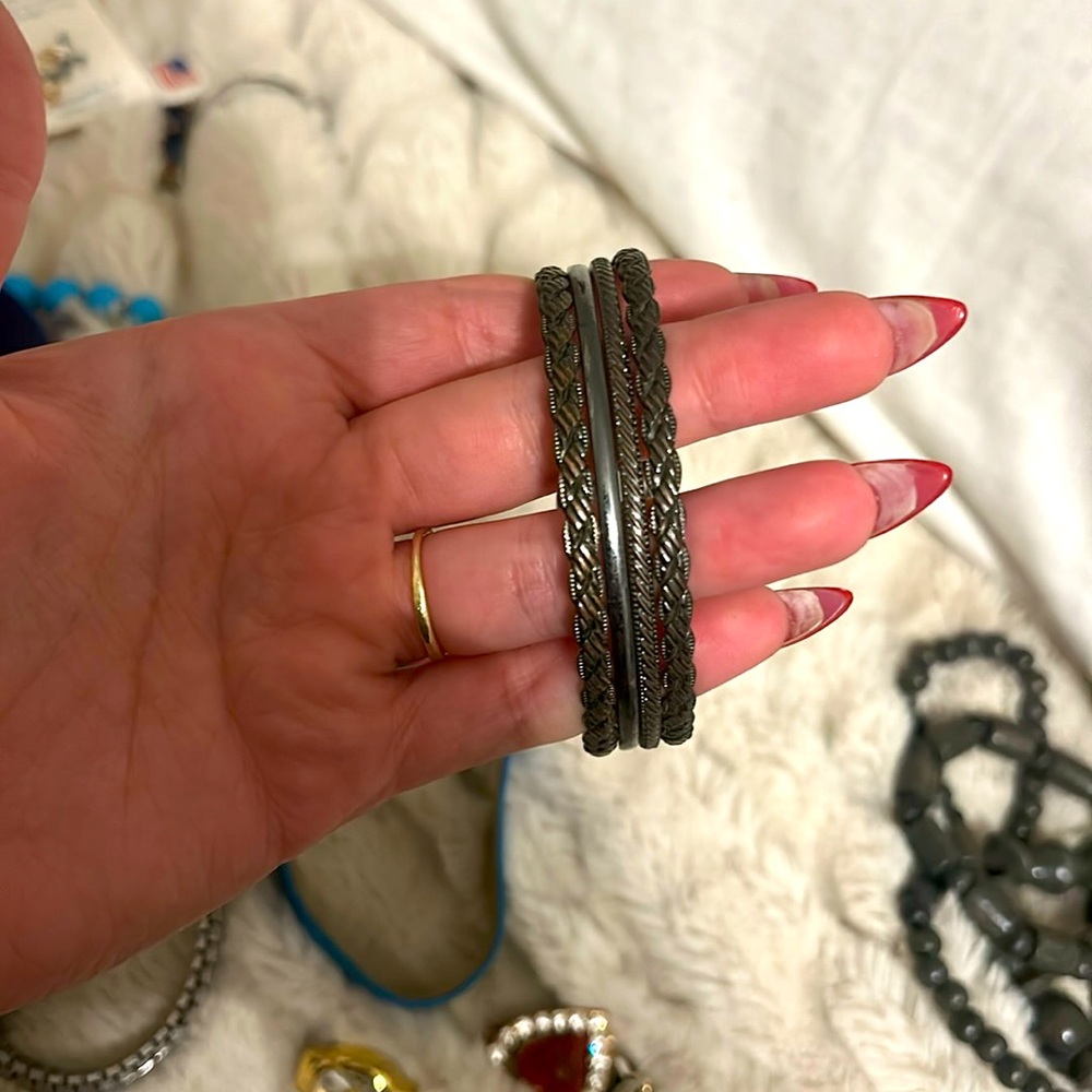 925 silver bangles